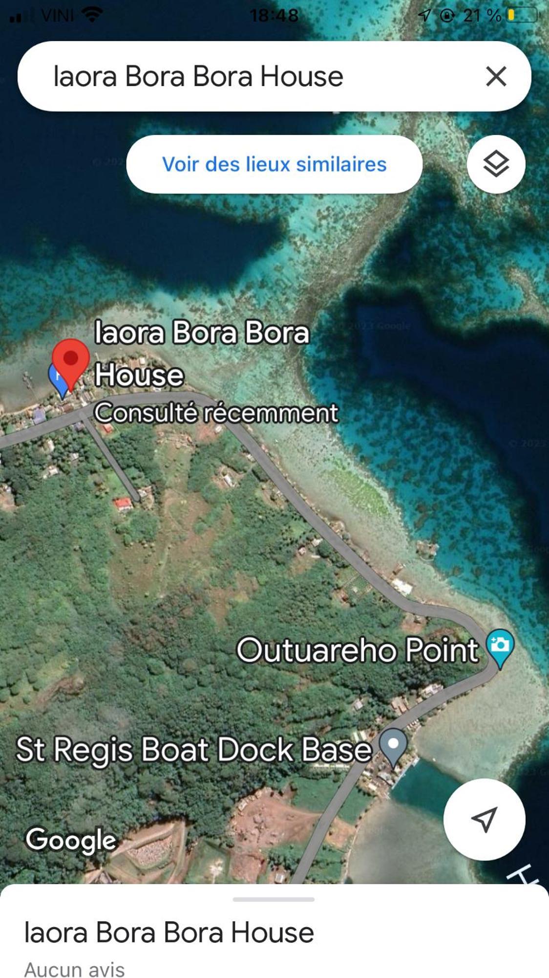 Appartement Iaora Borabora House Puhia à Bora Bora Extérieur photo