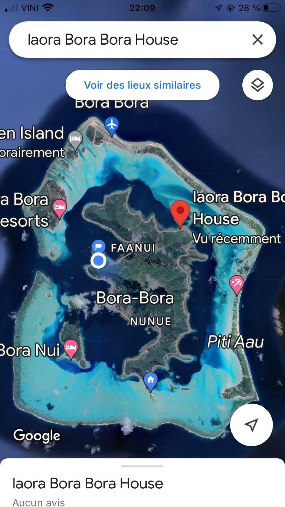 Appartement Iaora Borabora House Puhia à Bora Bora Extérieur photo